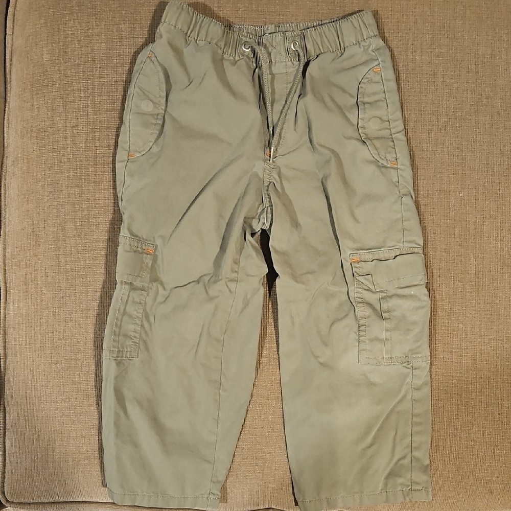 GAP Green Casual Bottoms with Relaxed Fit